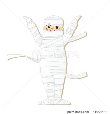 萬聖節材料服裝繃帶男人 31954436