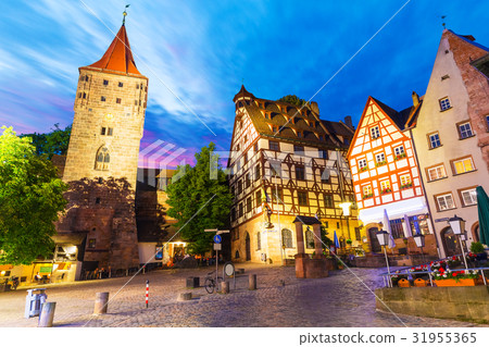 Old Town in Nuremberg, Germany 31955365