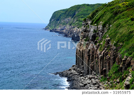 在Hirado Ishijima的鹽包的峭壁 31955975