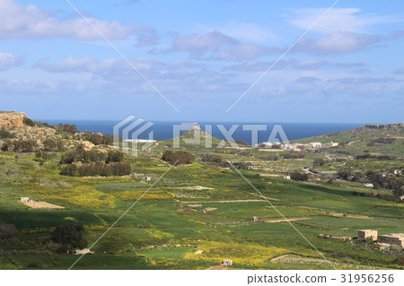 Scenery from the Great Fort of Victoria Malta Gozo Island 31956256