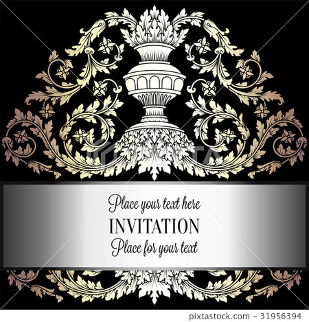 Victorian rich background with antique, luxury Victorian rich background with antique, luxury 31956394