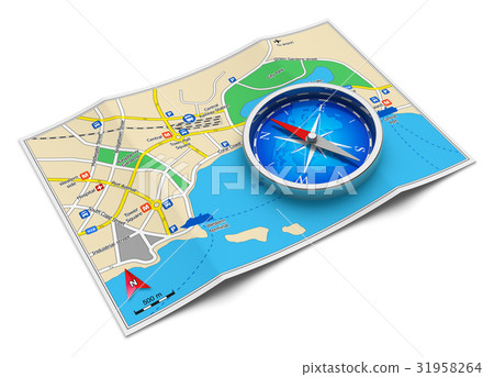GPS navigation, travel and tourism concept 31958264