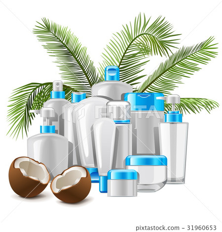 Vector Coconut Cosmetics 31960653
