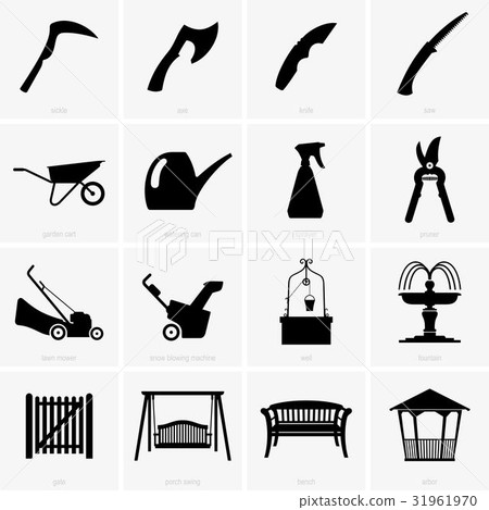 Garden objects Garden objects 31961970