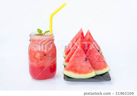 watermelon smoothie refresher tasty of summer, watermelon smoothie refresher tasty of summer, 31963109