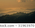 Beautiful Sunset at Doi Pui ,Chiang Mai ,Thailand 31963970