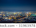 Night view at doi suthep view point Chiang mai  31963978