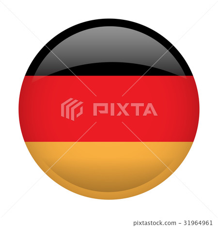 Isolated flag of Germany 31964961