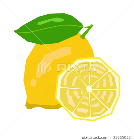 Isolated pair of lemon Isolated pair of lemon 31965032