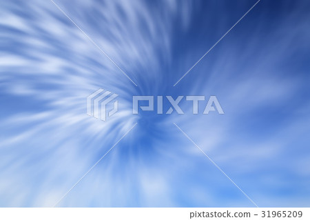 The abstract radial blue blured background 31965209