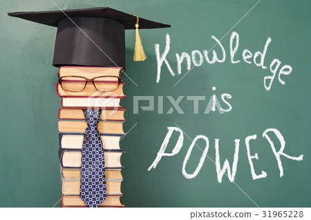 Knowledge is Power education funny concept 31965228