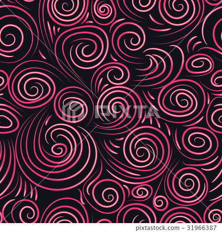 Swirl background. Seamless pattern 31966387