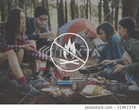 Camp fire word young people Camp fire word young people 31967374
