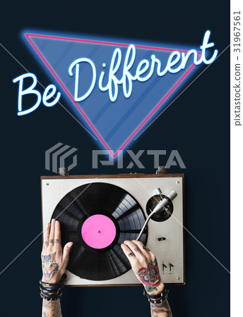 Be Different Thinking Conceptual Inspire Word Be Different Thinking Conceptual Inspire Word 31967561