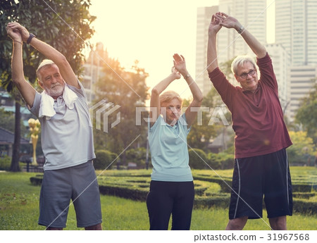 Senior Adult Exercise Fitness Strength Senior Adult Exercise Fitness Strength 31967568