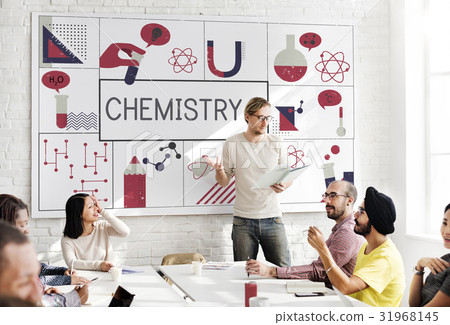 Life Science Biology Chemistry Concept Life Science Biology Chemistry Concept 31968145