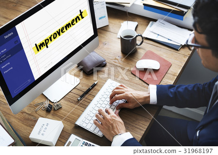 Business Note Target Mission Concept Business Note Target Mission Concept 31968197