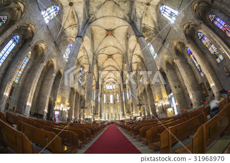 Santa Maria del Mar church, Barcelone, Spain 31968970