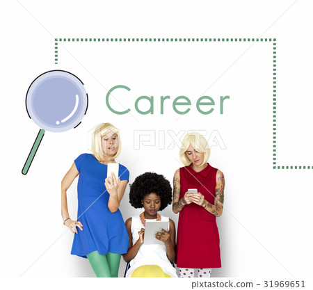 Recruitment Job Occupation Search Concept Recruitment Job Occupation Search Concept 31969651