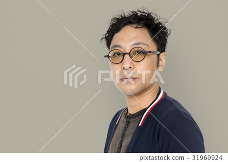 Asian Man Studio Shoot Lifestyle Isolated Asian Man Studio Shoot Lifestyle Isolated 31969924