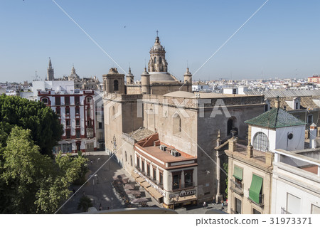 Church of the Annunciation, Giralda and Cathedal Church of the Annunciation, Giralda and Cathedal 31973371