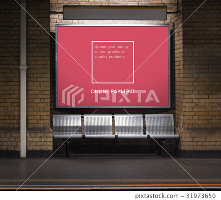 Network connection graphic overlay banner on wall Network connection graphic overlay banner on wall 31973650