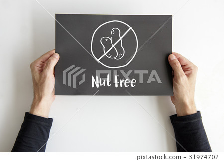 Nut Free Healthy Lifestyle Concept Nut Free Healthy Lifestyle Concept 31974702