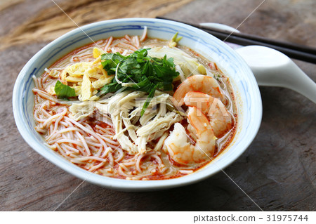Sarawak Laksa, a popular noodle dish in Sarawak 31975744