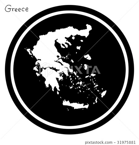 vector illustration white map of Greece vector illustration white map of Greece 31975881