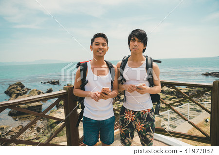 backpacker, backpackers, summer 31977032