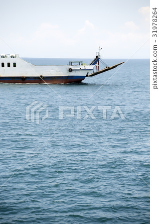 Ferry boat in Indian ocean, Indonesia 31978264