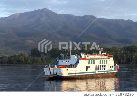 Ferry boat in Indian ocean, Indonesia 31978280