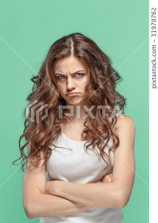 The portrait of disaffected woman The portrait of disaffected woman 31978762