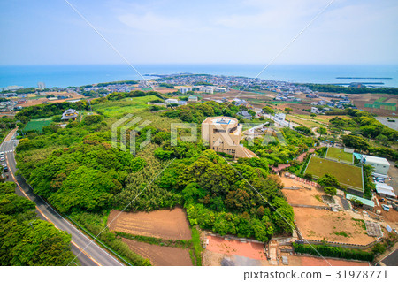 Aerial view of Tendonai, Choshi-shi, Chiba prefecture 31978771