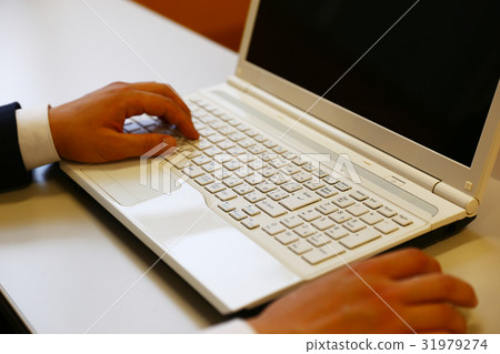 Businessman personal computer Businessman personal computer 31979274