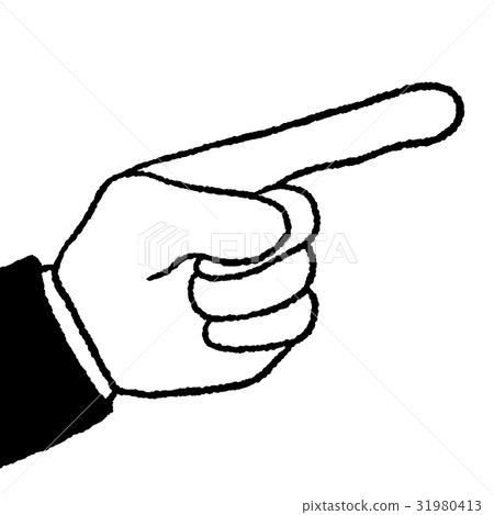 Finger pointing 31980413