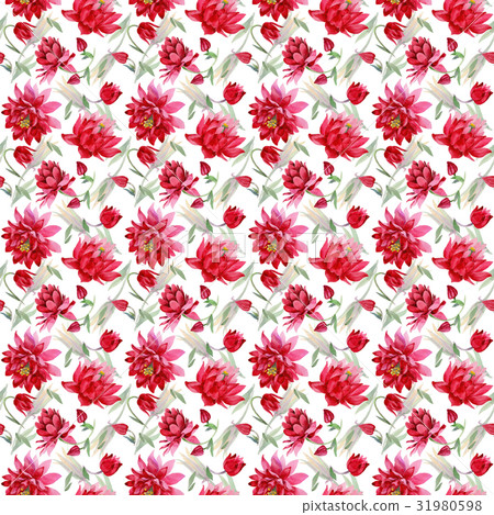 Wildflower Aquilegia flower in a watercolor style Wildflower Aquilegia flower in a watercolor style 31980598