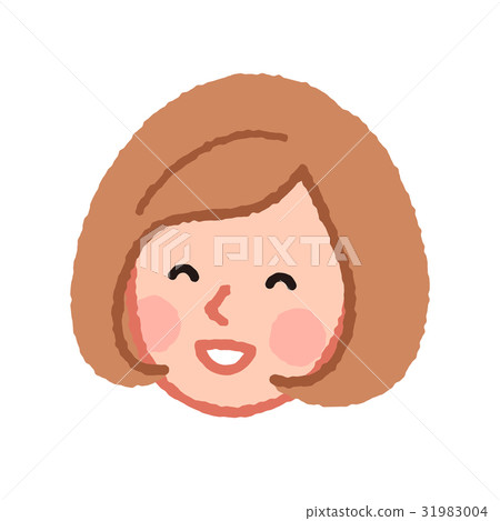 Laughing woman's face 2 31983004