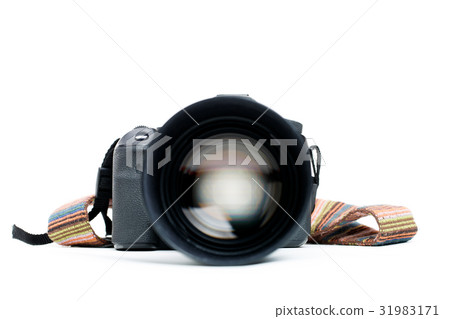 Camera with lens and belt Camera with lens and belt 31983171