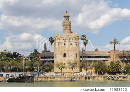 Torre del Oro, Sevilla, Guadalquivir river 31985210