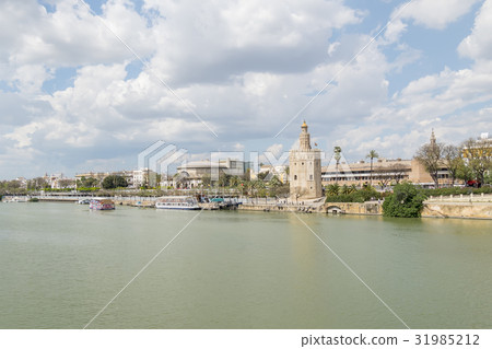 Torre del Oro, Sevilla, Guadalquivir river 31985212