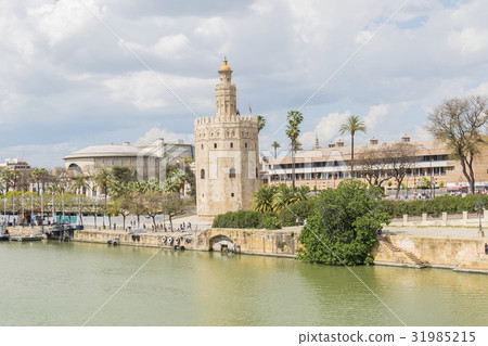 Torre del Oro, Sevilla, Guadalquivir river 31985215