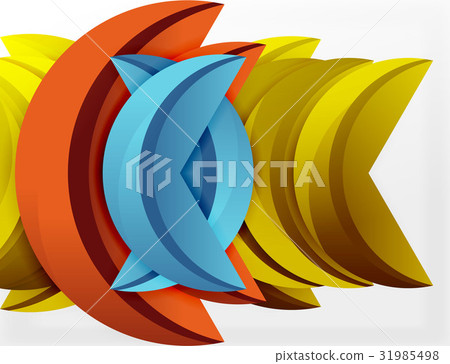 3D wave design 3D wave design 31985498