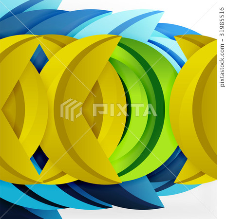 3D wave design 31985516