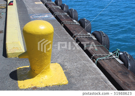 夏威夷檀香山繫船柱 31988623