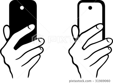 Taking selfie photo on smartphone Taking selfie photo on smartphone 31989060