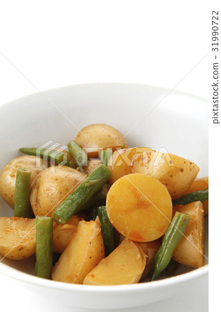 新的jaga和芸豆煮豆醬米飯 31990722