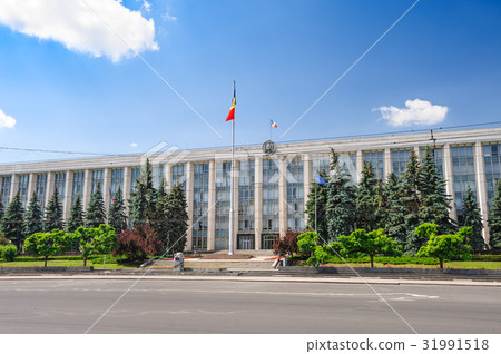 Gouvernment Building in Chisinau, Republic of Gouvernment Building in Chisinau, Republic of 31991518