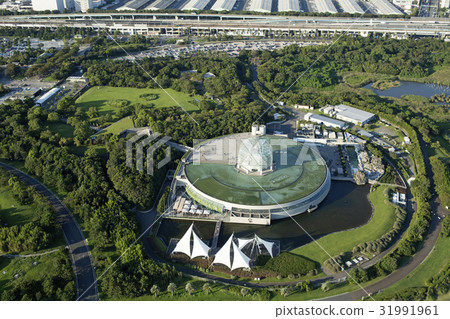 Kasai Rinkai Aquarium / Aerial photograph 31991961