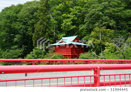 神社懷舊稻荷神社（Inagakirarinjinjya）中野佐久市岩武田 31994445
